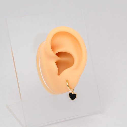 Krúžok black heart