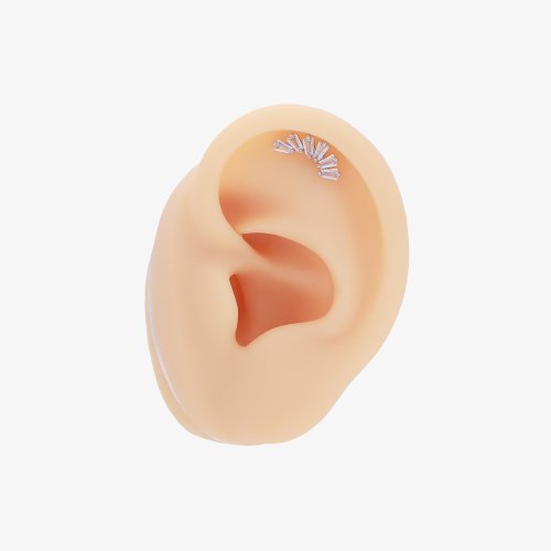 Ice Labret - materiál: Zlato