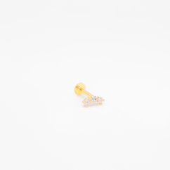 3star white labret
