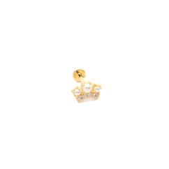 Labret Crown Pearl