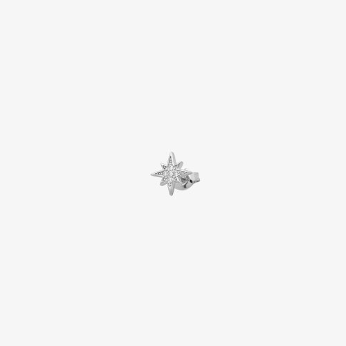 Snow Star Zirkon - Materiál: Striebro