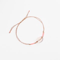 Gold Neon pink mušla