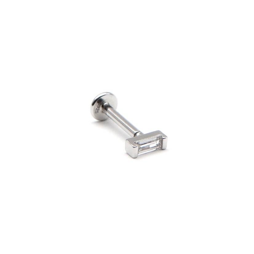 Labret Rachel - materiál: Striebro