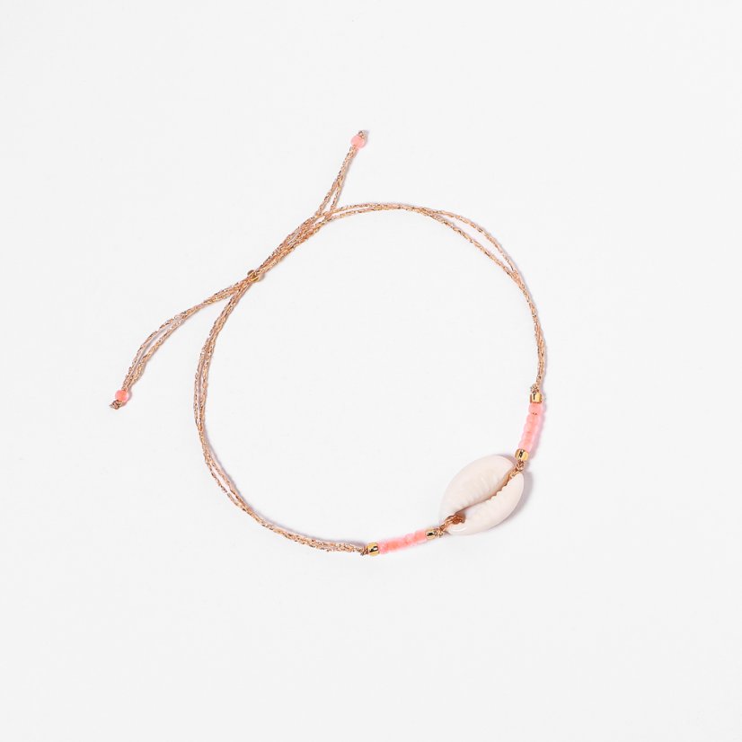 Gold Neon pink mušla